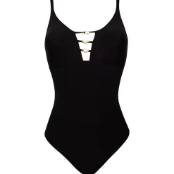 Maillot De Bain 1 Pièce Nageur Maintien Sans Armatures