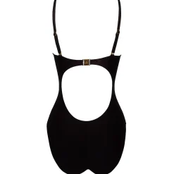 Maillot De Bain 1 Pièce Nageur Maintien Sans Armatures