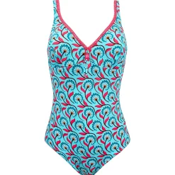 Maillot De Bain 1 Pièce Nageur Maintien Sans Armatures