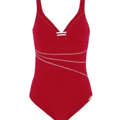 Maillot De Bain 1 Pièce Nageur Maintien Sans Armatures