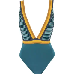 Maillot De Bain 1 Pièce Nageur Sans Armatures