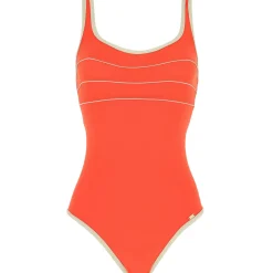 Maillot De Bain 1 Pièce Nageur Ancolie Sans Armatures