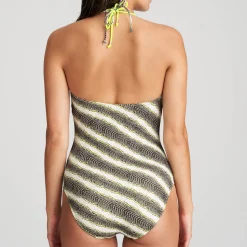Maillot De Bain 1 Pièce Nageur Sans Armatures