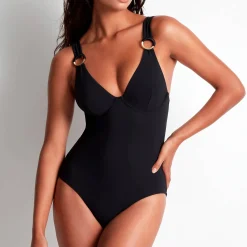 Maillot De Bain 1 Pièce Nageur Armatures