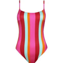 Maillot De Bain 1 Pièce Nageur Dos Nu Sans Armatures
