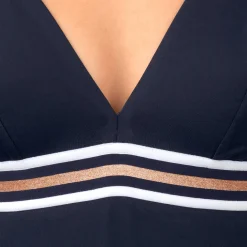 Maillot De Bain 1 Pièce Nageur Maintien Sans Armatures