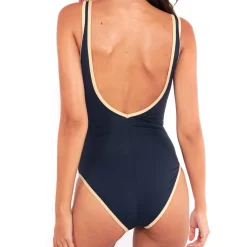 Maillot De Bain 1 Pièce Nageur Ancolie Sans Armatures
