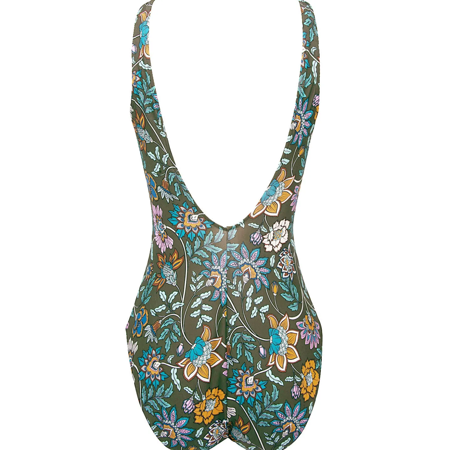 Maillot De Bain 1 Pièce Nageur Maintien Sans Armatures