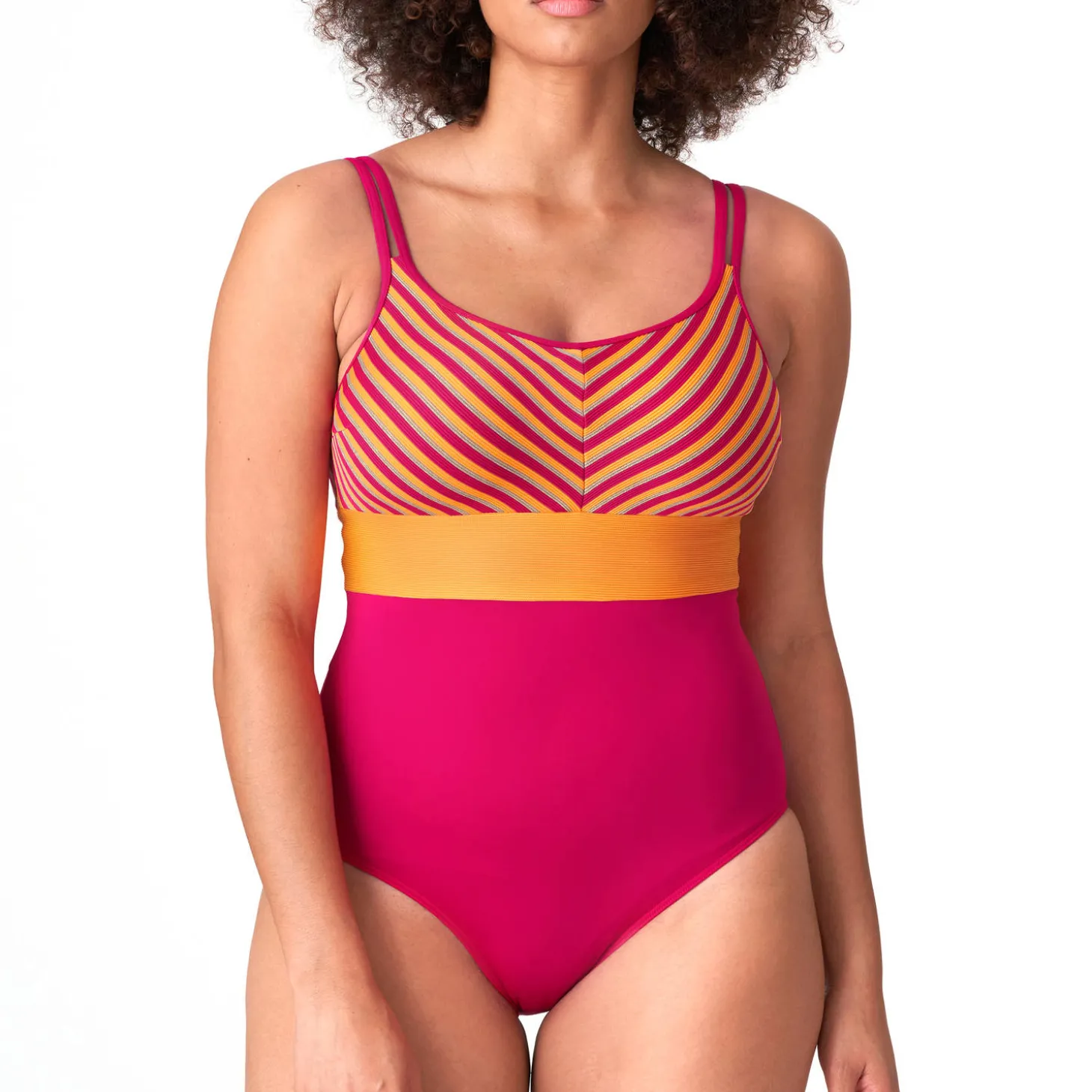 Maillot De Bain 1 Pièce Rembourre Sans Armatures
