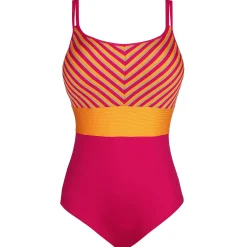 Maillot De Bain 1 Pièce Rembourre Sans Armatures