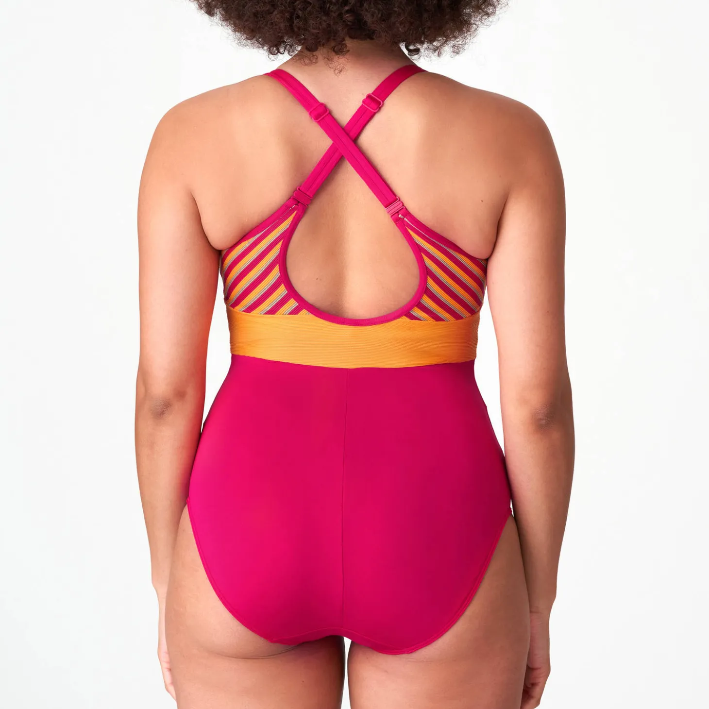 Maillot De Bain 1 Pièce Rembourre Sans Armatures