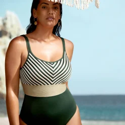 Maillot De Bain 1 Pièce Rembourre Sans Armatures