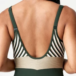 Maillot De Bain 1 Pièce Rembourre Sans Armatures