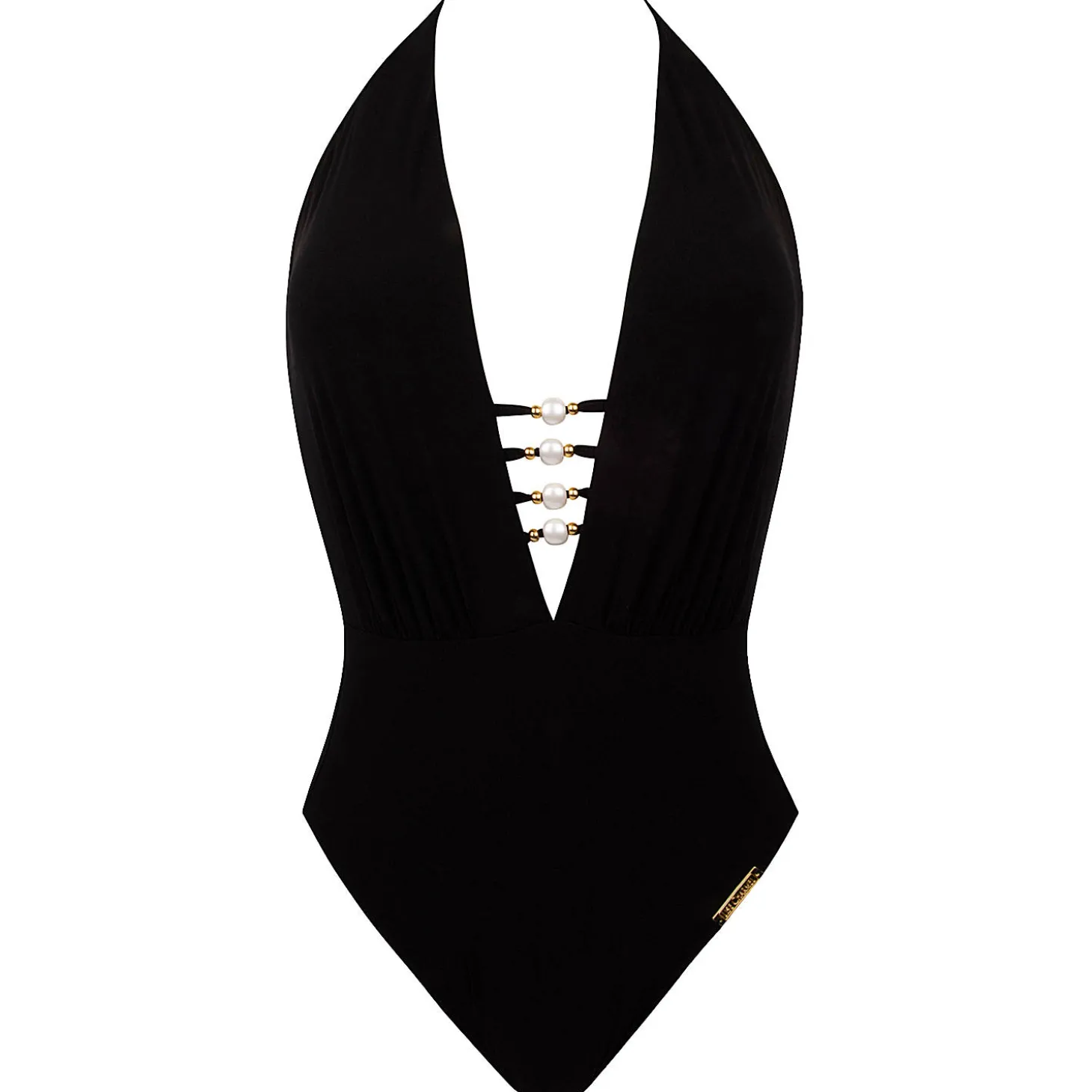 Maillot De Bain 1 Pièce Sexy Decollete Sans Armatures