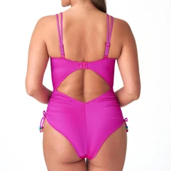Maillot De Bain 1 Pièce Sexy Coulissant Armatures