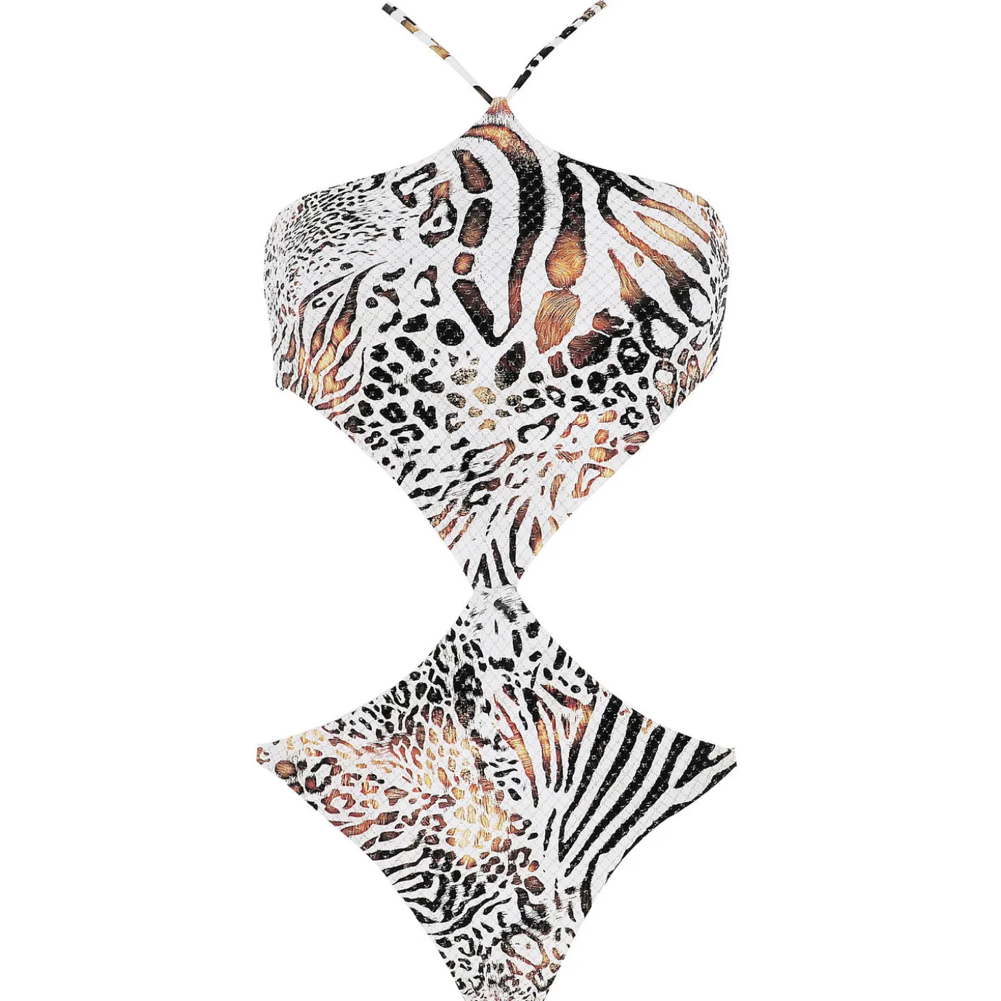 Maillot De Bain 1 Pièce Trikini Sans Armatures Reversible