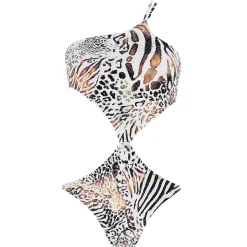 Maillot De Bain 1 Pièce Trikini Sans Armatures Reversible