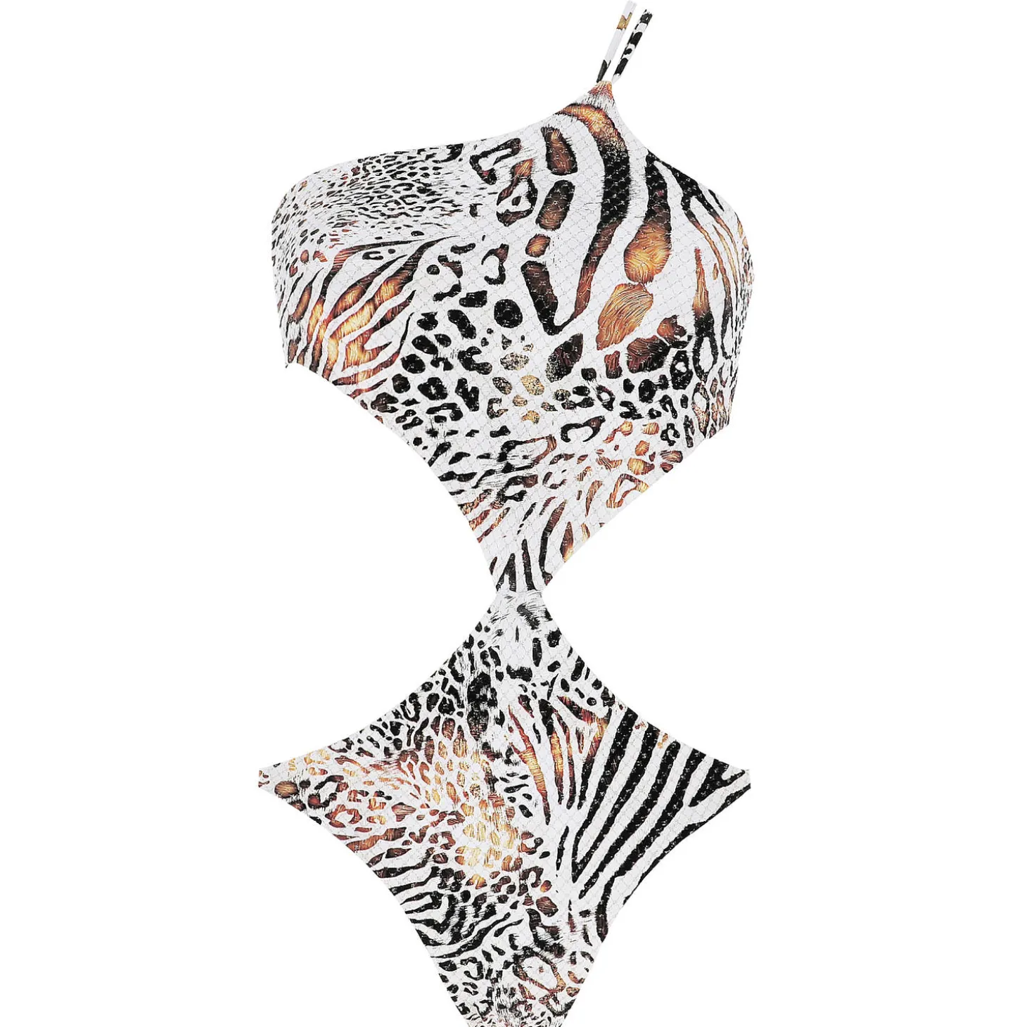 Maillot De Bain 1 Pièce Trikini Sans Armatures Reversible