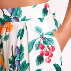 Pantalon 7/8 En Coton