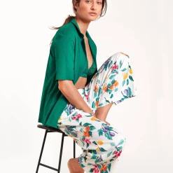 Pantalon 7/8 En Coton