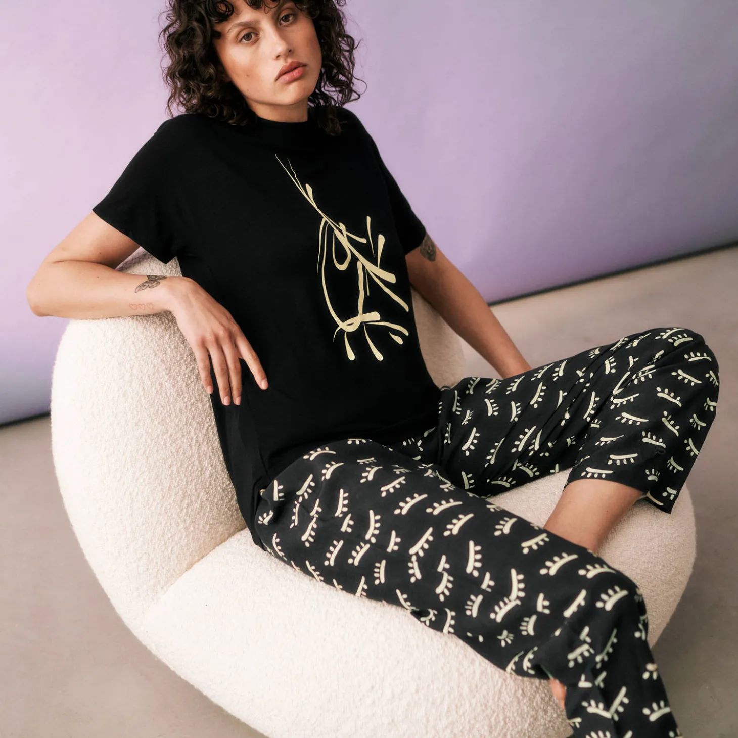 Pantalon Ample