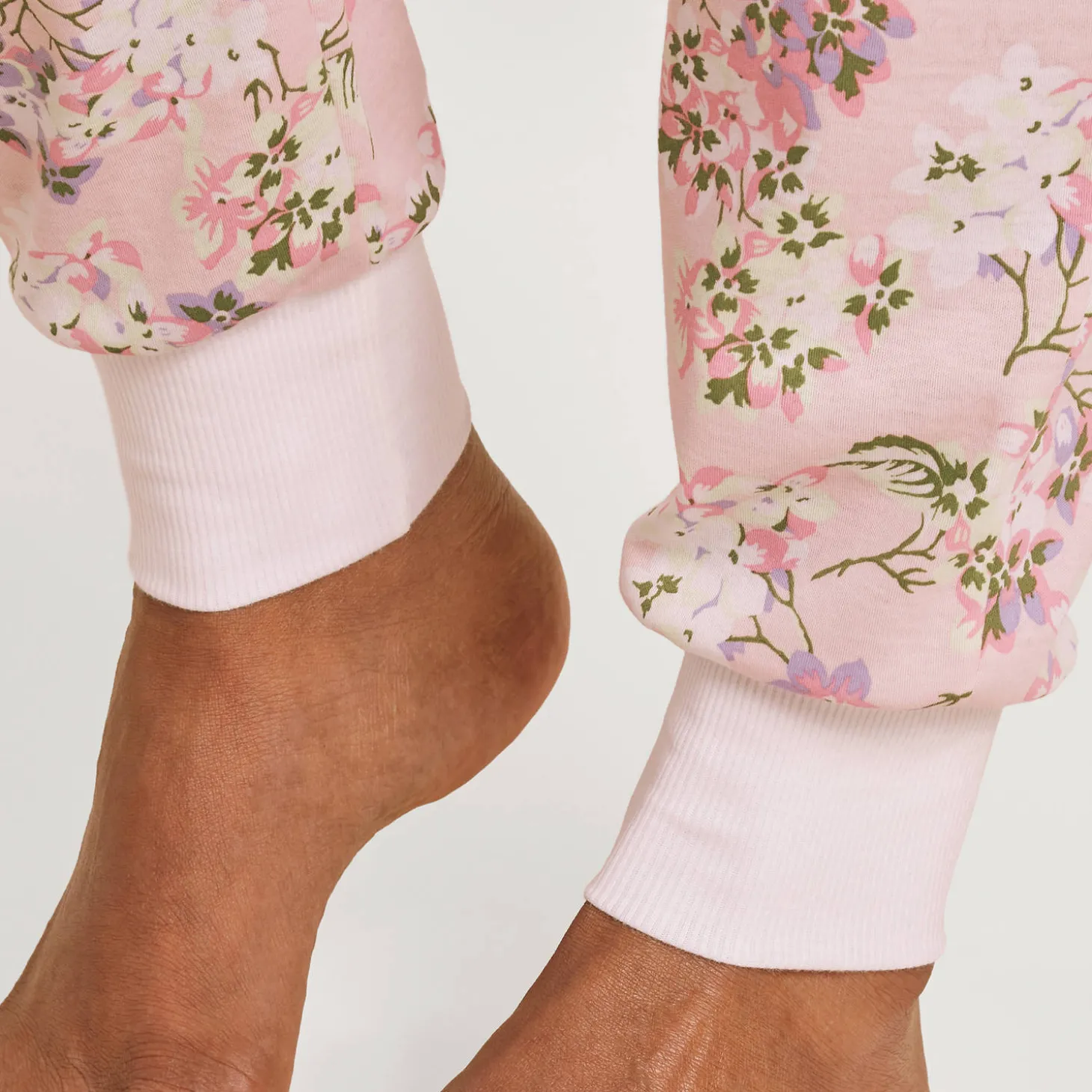 Pantalon Bords Elastiques En Coton