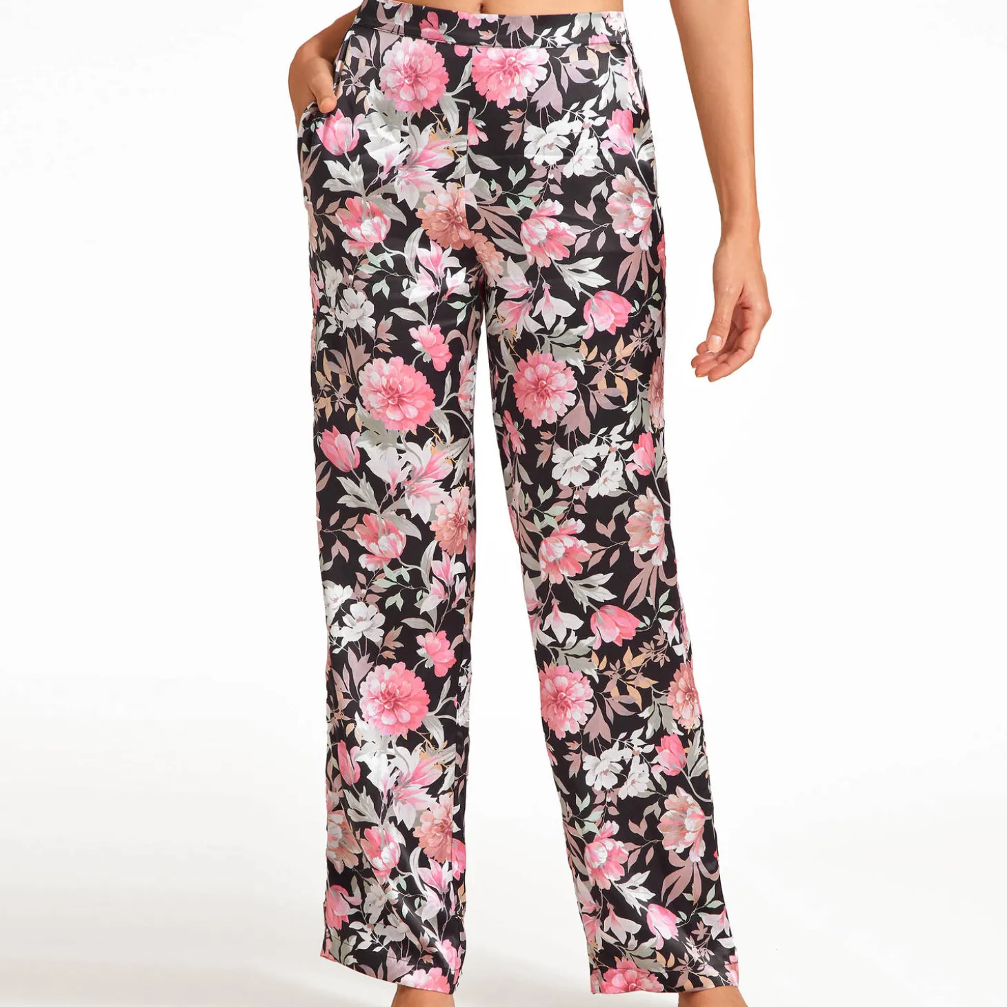 Pantalon De Pyjama En Soie