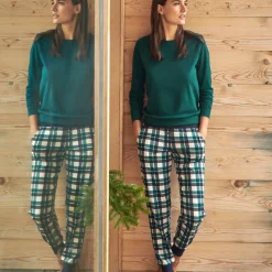 Pantalon Elastique En Coton