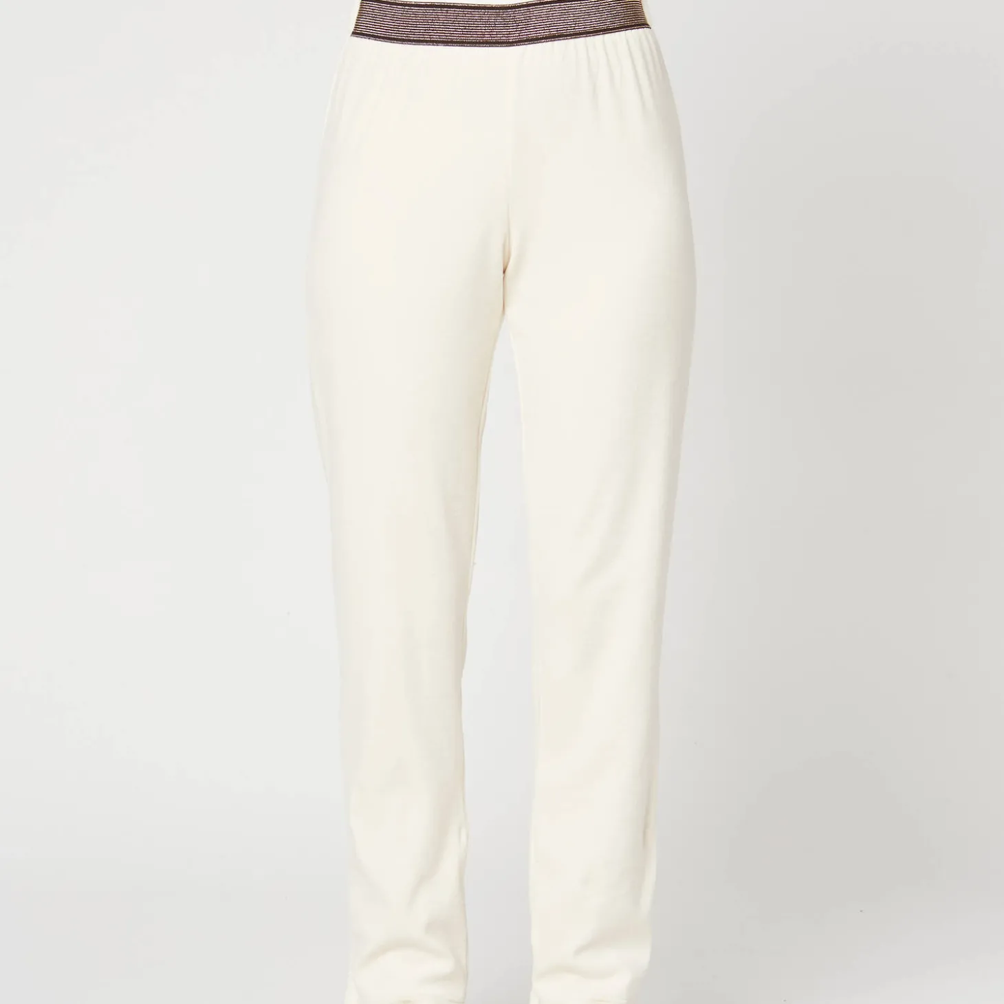 Pantalon En Coton Effet Velours