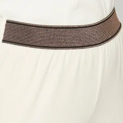 Pantalon En Coton Effet Velours