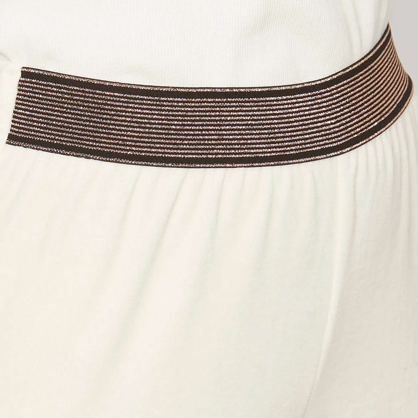 Pantalon En Coton Effet Velours