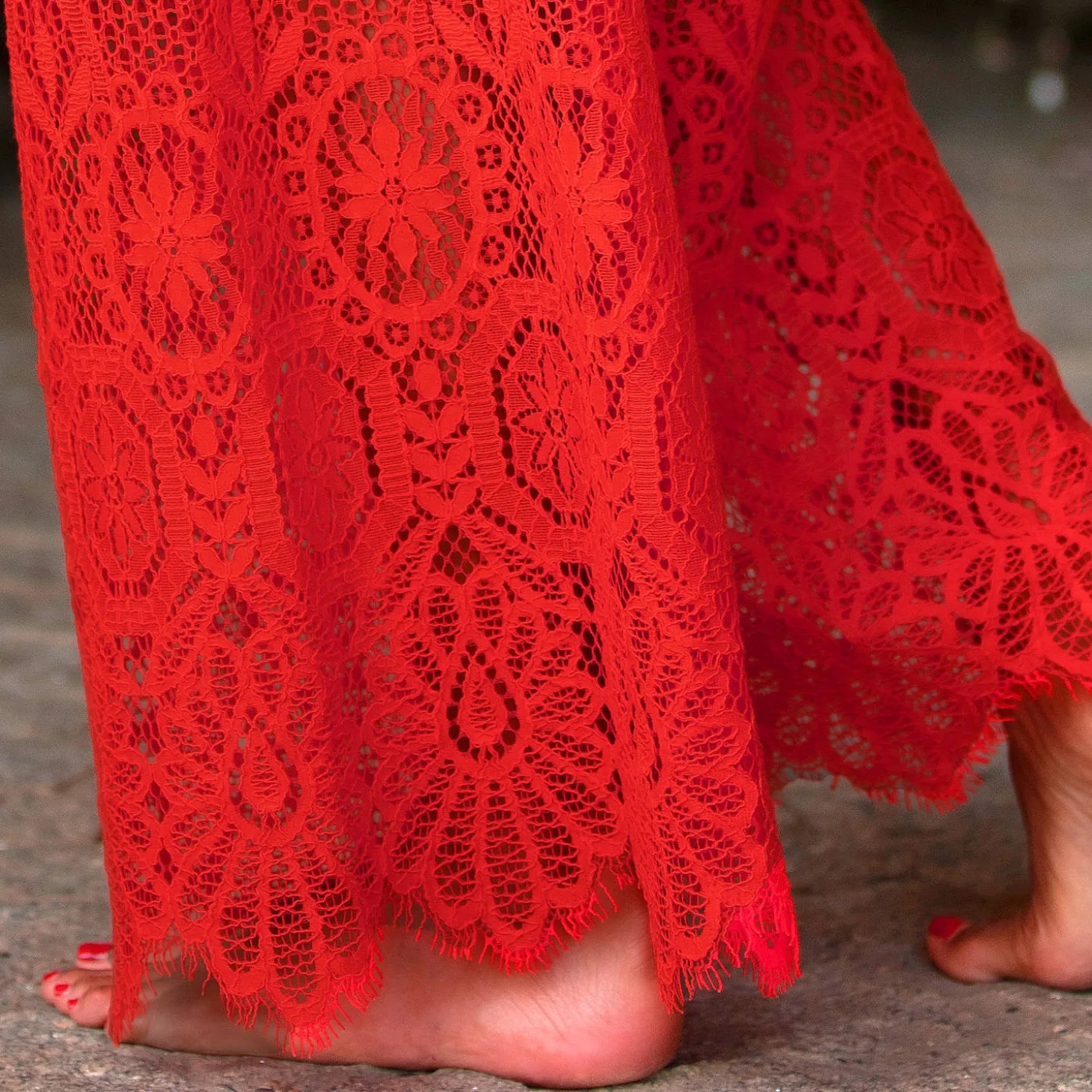 Pantalon En Dentelle