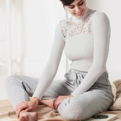 Pantalon En Laine Et Cachemire