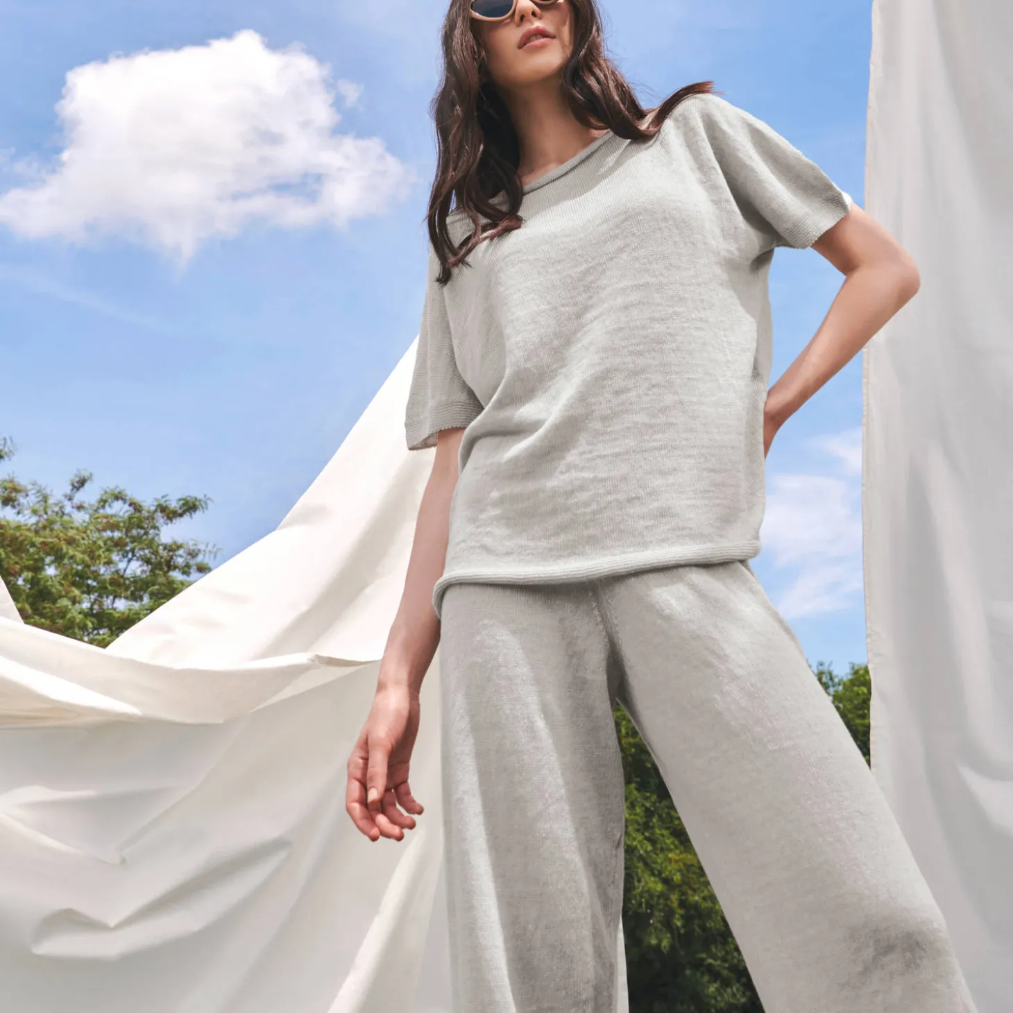 Pantalon En Lin