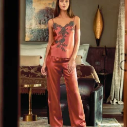 Pantalon En Soie