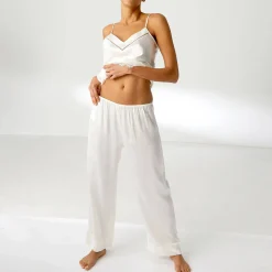 Pantalon En Soie