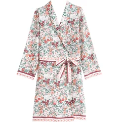 Peignoir Court En Coton