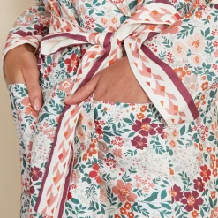 Peignoir Court En Coton