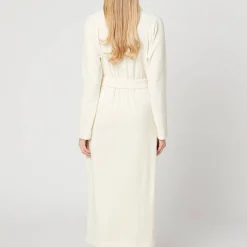 Peignoir En Coton Effet Velours