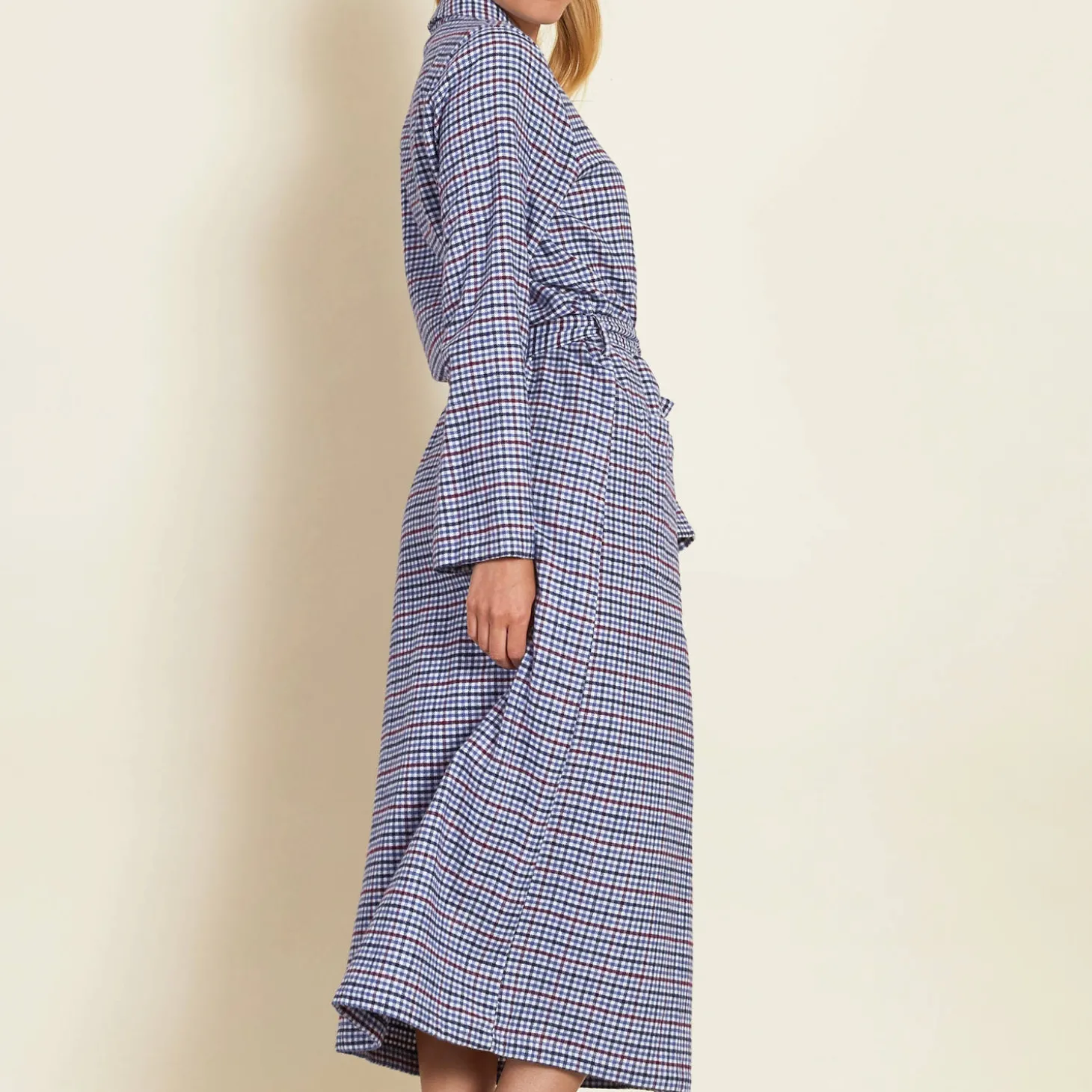 Peignoir Long En Coton