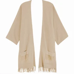 Poncho 3/4 En Laine