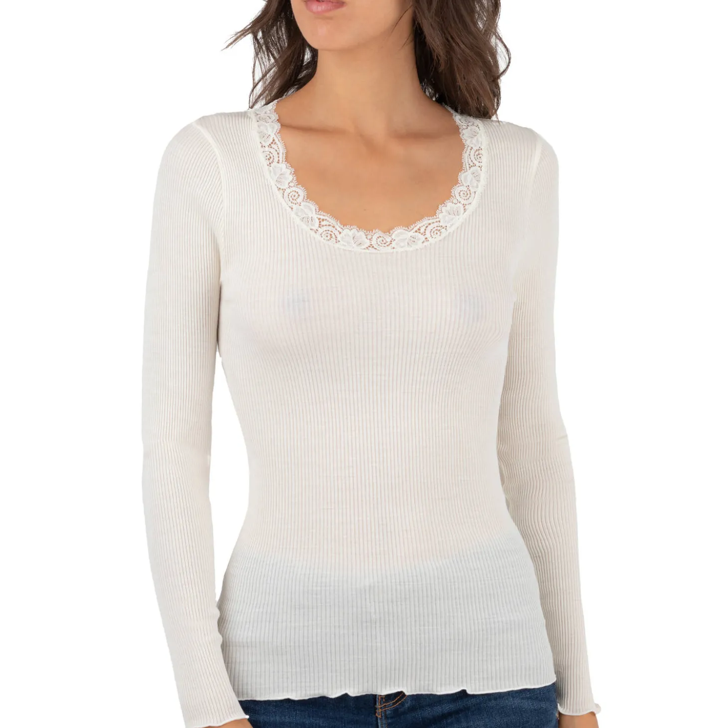 Pull En Laine Et Soie