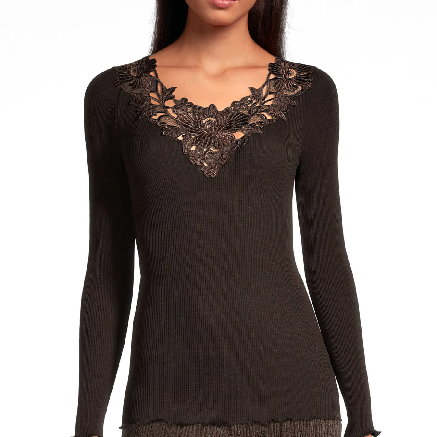 Pull En Laine Et Soie