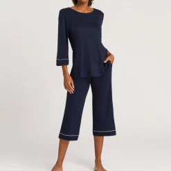 Pyjama 3/4 En Tencel