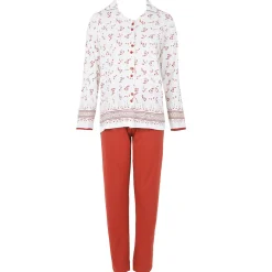 Pyjama Boutonne En Coton