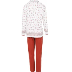 Pyjama Boutonne En Coton