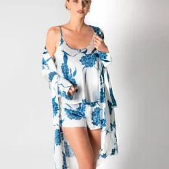 Pyjama Caraco En Soie