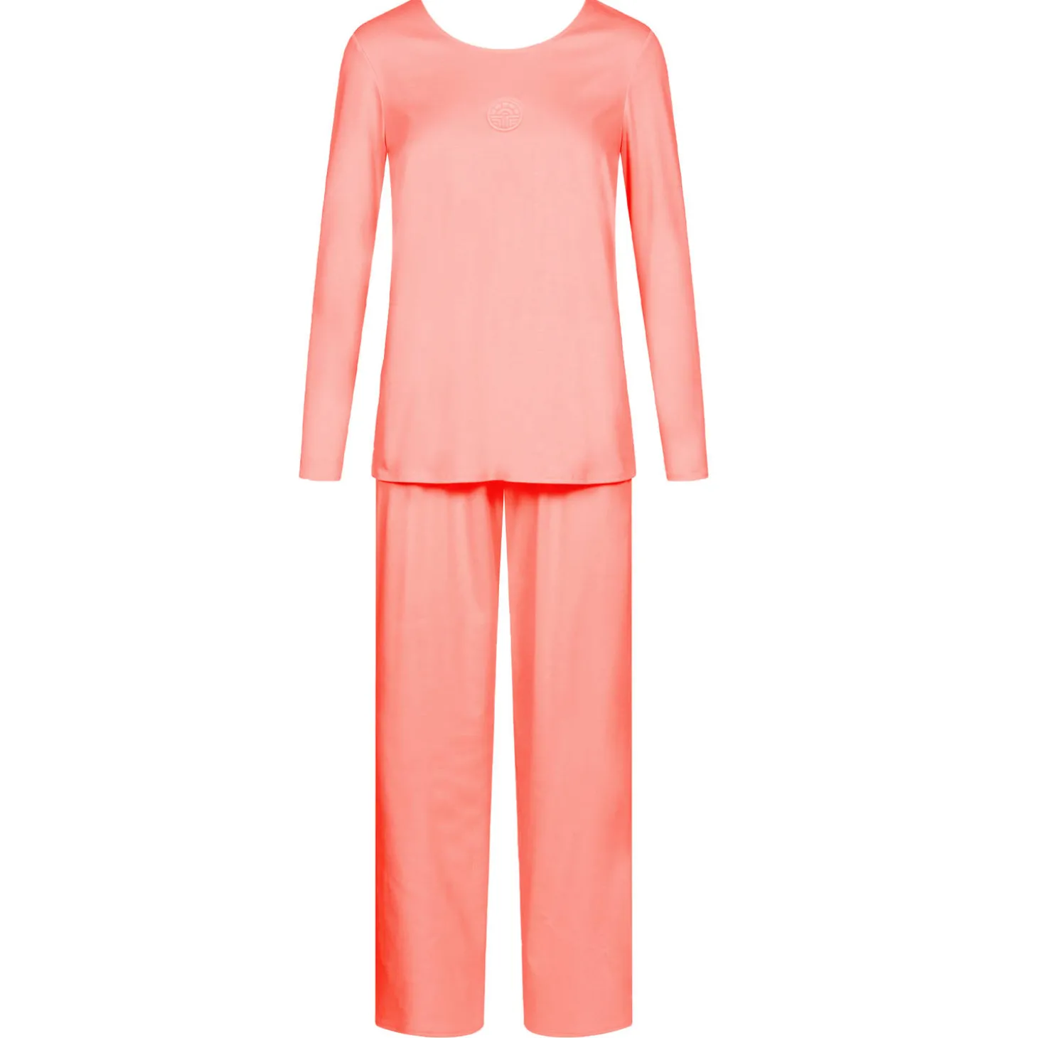 Pyjama Col Rond En Coton
