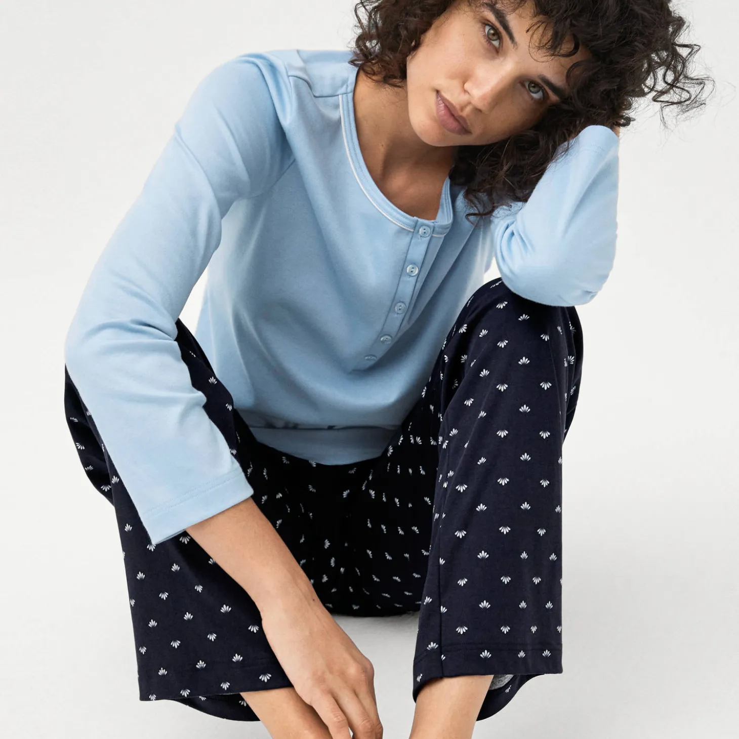 Pyjama Depareille En Coton