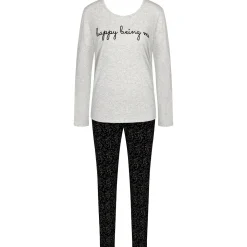 Pyjama Manches Longues En Coton